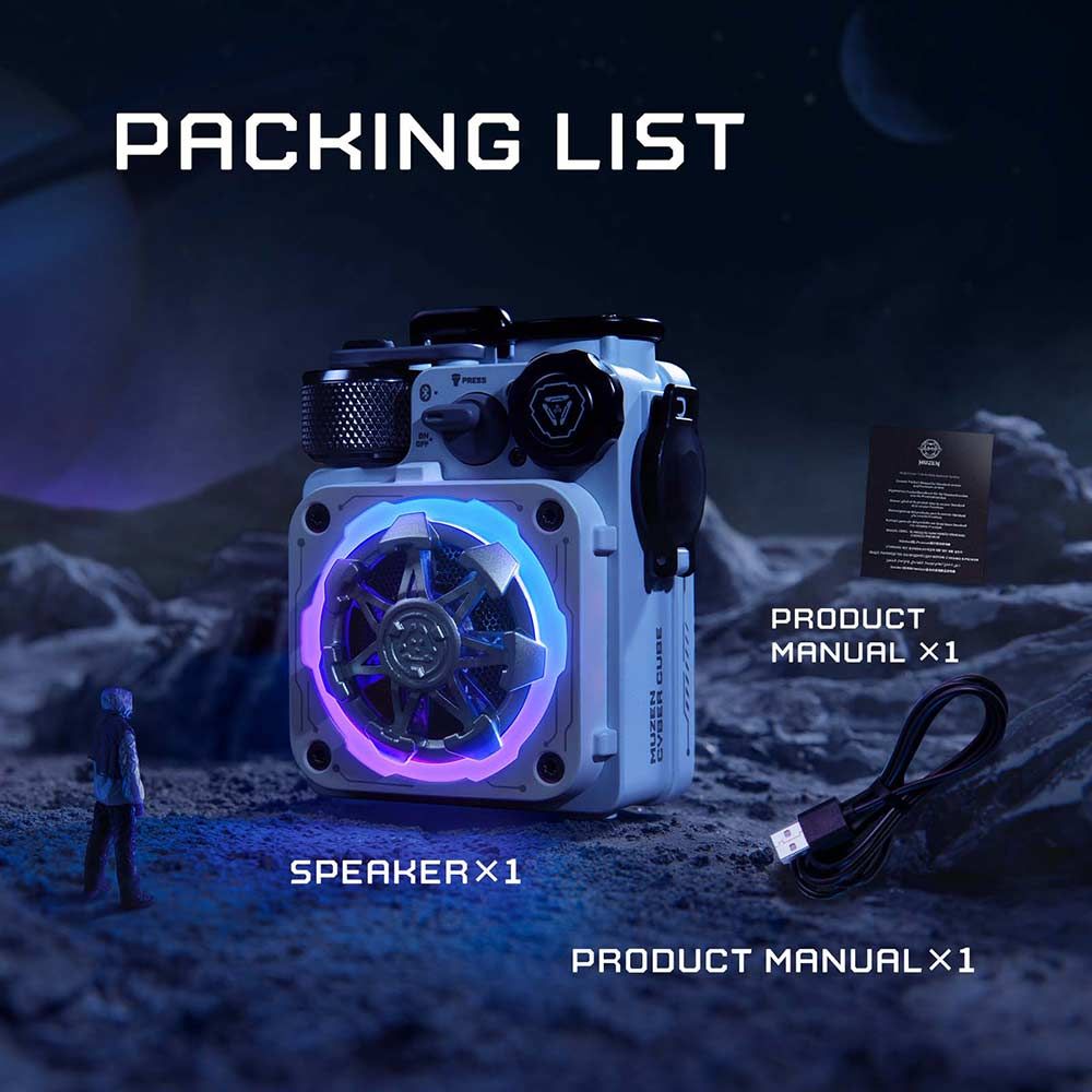 The VoxR Premium | Loa Bluetooth - Chống nước IPX5, Âm Thanh Đỉnh Cao