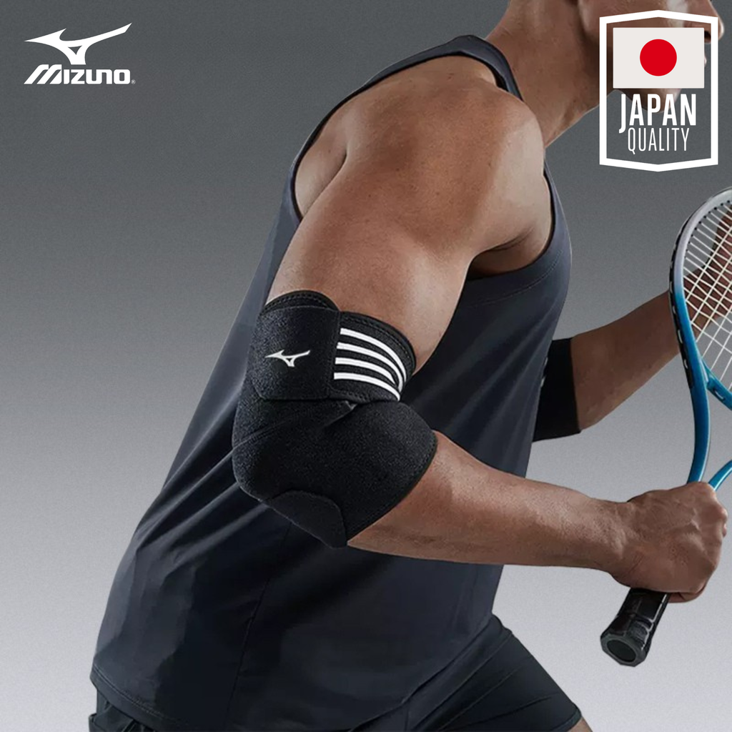 The SportSafe Mizuno - Đai Bó Khuỷu Tay Mizuno Thoáng Khí, Đàn Hồi & Chống Thấm