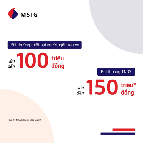 Bảo hiểm TNDS bắt buộc dành cho mô tô 2 bánh từ 50cc trở lên