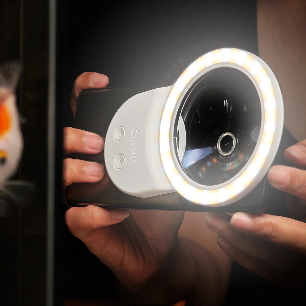 The GlowSnap | Đèn chiếu sáng vòng từ tính chụp ảnh & quay vlog chuyên nghiệp