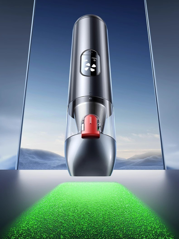 The DustX | Máy hút bụi cầm tay không dây, công suất mạnh.