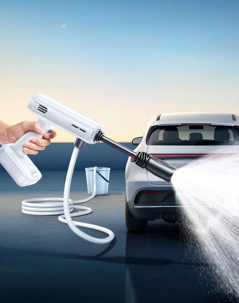 The Rush | Máy rửa xe cầm tay không dây, áp suất cao, tiện dụng