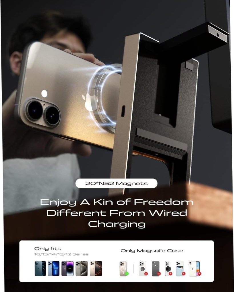 The Nexus | Trạm sạc wireless magsafe LISEN