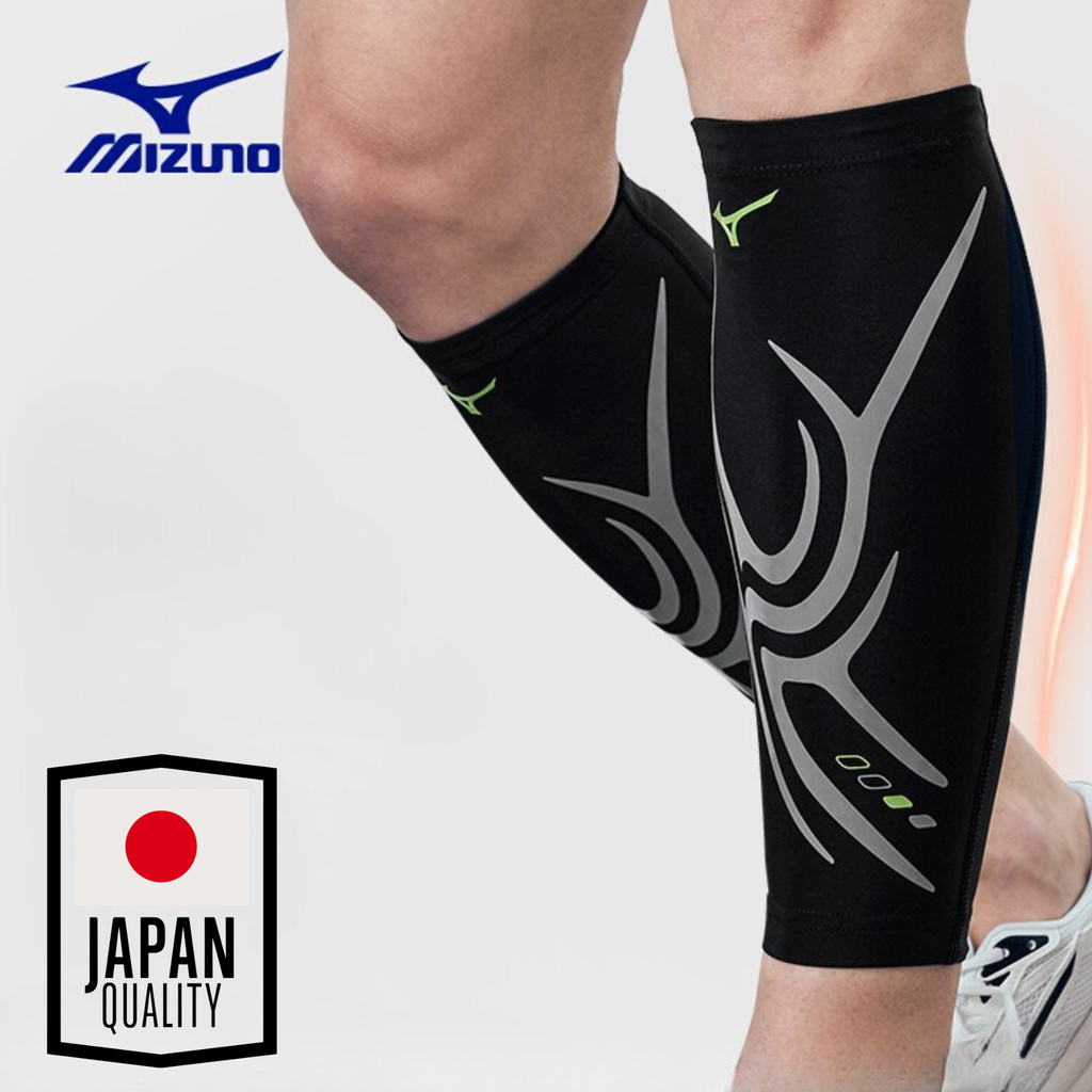 The EverCaft Mizuno | Đai bảo vệ bắp chân tích hợp công nghệ giảm chấn, hỗ trợ lưu thông máu, tăng hiệu suất vận động