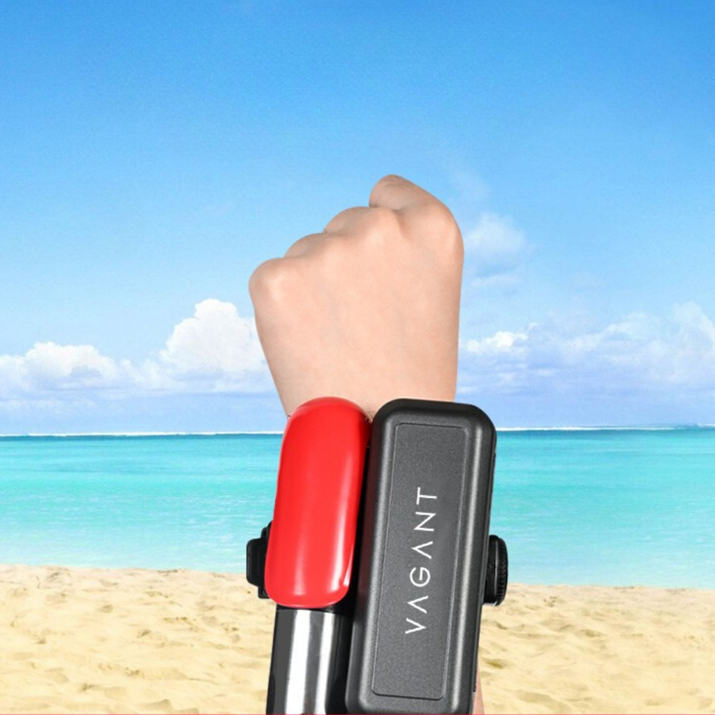 The SafePop VAGANT | Phao Sinh Tồn Nổi Nhanh Trong 2 Giây, Tự Bơm Khí CO₂, Tích Hợp Còi & La Bàn Tiện Dụng Cho Trẻ Em Và Người Lớn