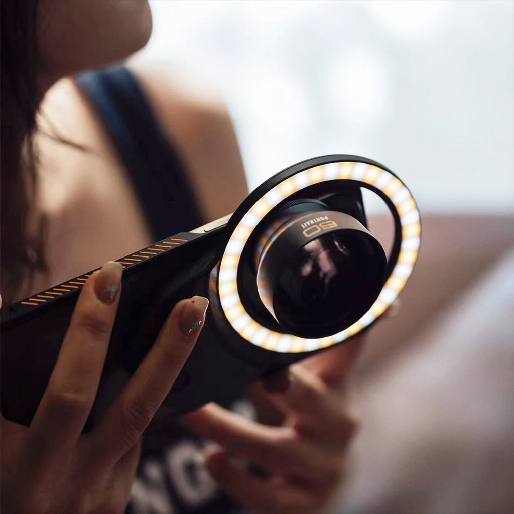 The GlowSnap | Đèn chiếu sáng vòng từ tính chụp ảnh & quay vlog chuyên nghiệp