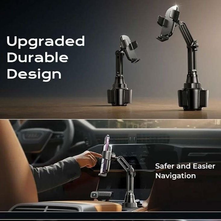 The Swing | Giá đỡ điện thoại hộc để cốc, xoay 360°, chắc chắn, tiện lợi