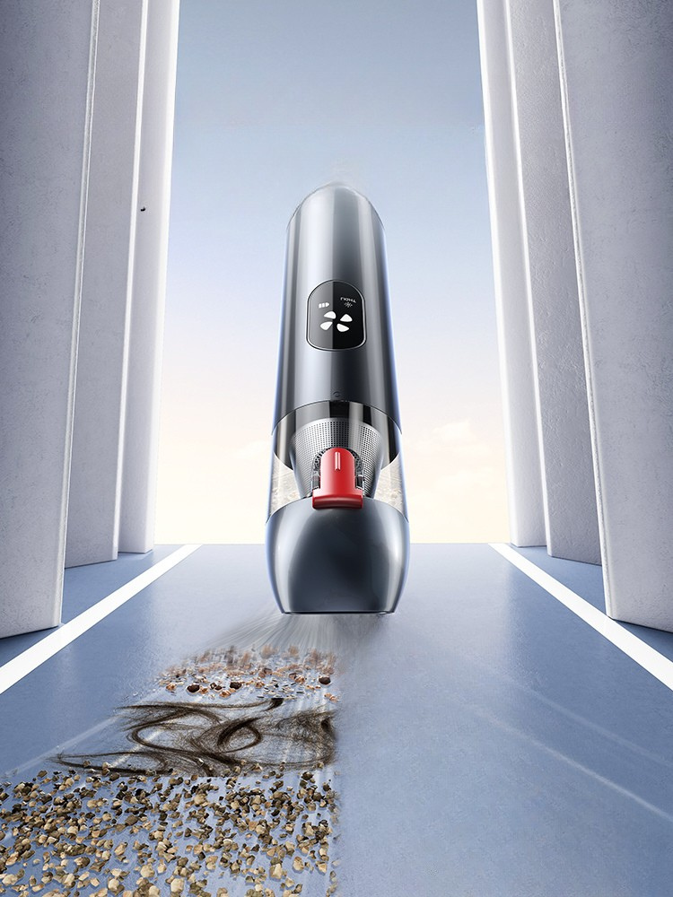 The DustX | Máy hút bụi cầm tay không dây, công suất mạnh.