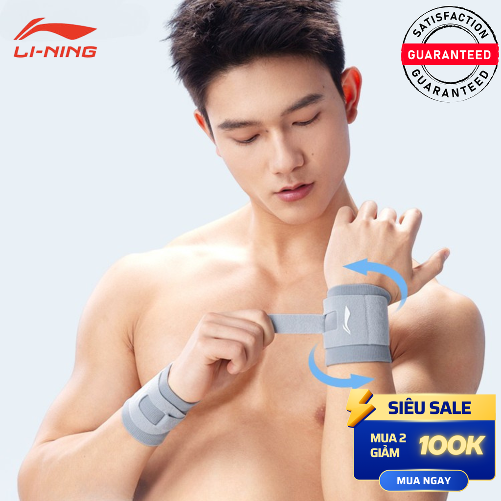 The StrongFit Li-Ning | Đai Bảo Vệ Cổ Tay Thoáng Khí, Hỗ Trợ Sụn Tam Giác, Giảm Đau & Ổn Định Vận Động