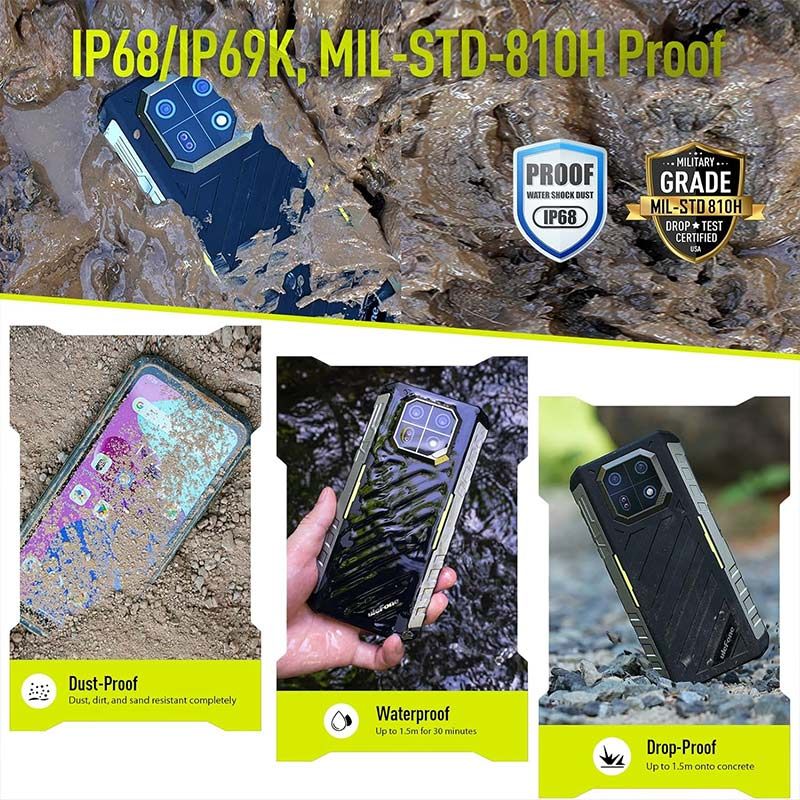 Ulefone Power Armor 22 | Điện Thoại Dã Chiến & Bền Bỉ Dành Cho Hoạt Động Ngoài Trời (6.600mAh)