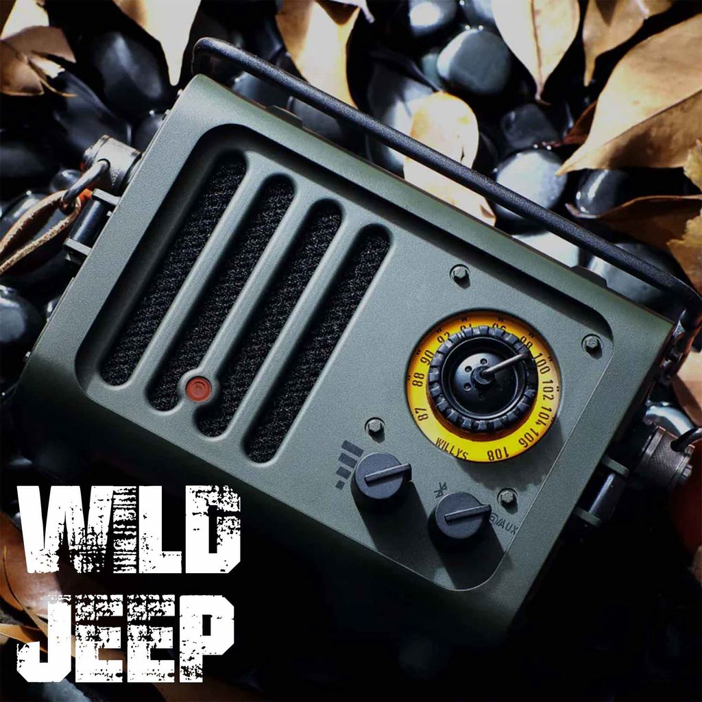 The Wild Jeep | Loa Bluetooth Phong Cách Quân Sự, Chống Nước