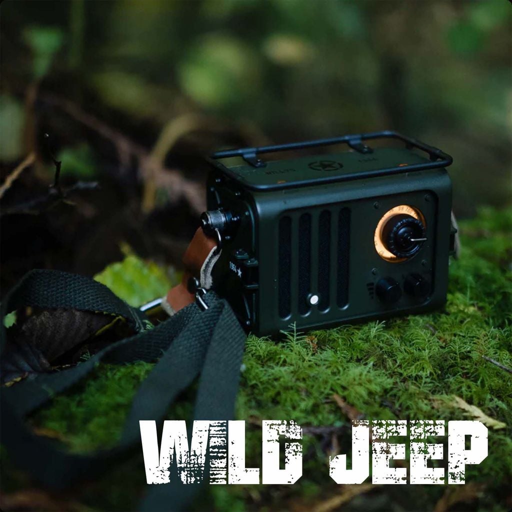 The Wild Jeep | Loa Bluetooth Phong Cách Quân Sự, Chống Nước
