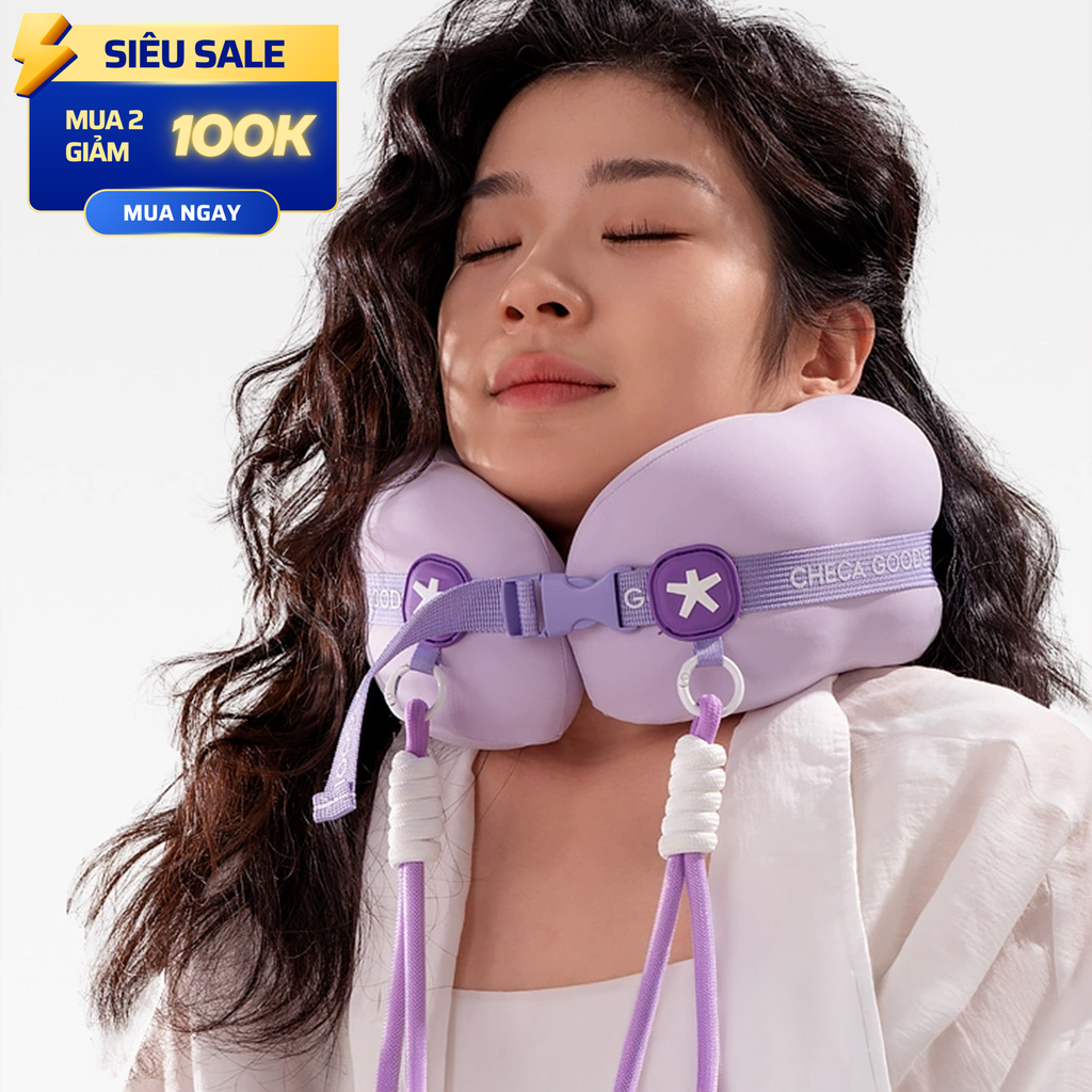 The TravelNest | Gối tựa cổ êm ái, nâng đỡ hoàn hảo cho mọi chuyến đi [MUA 02 GIẢM 100K]