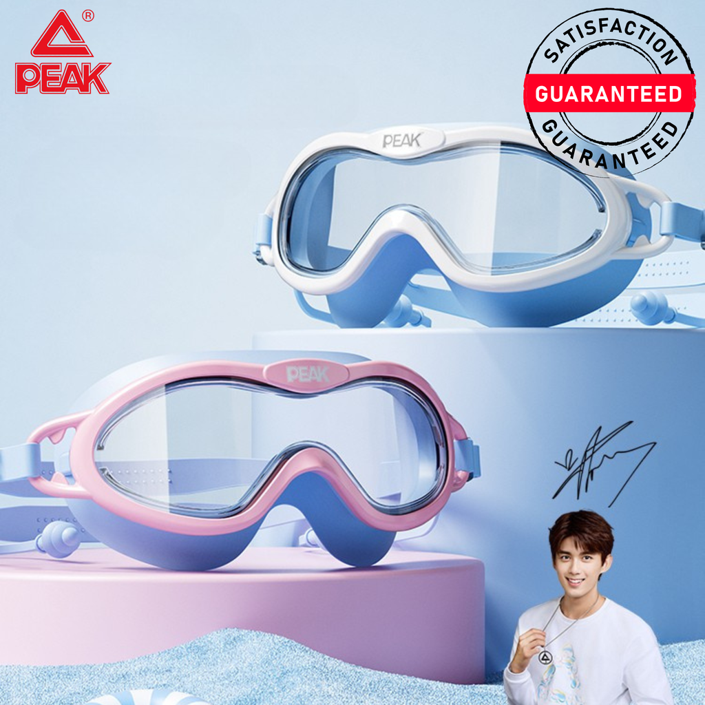 The WaterTune PEAK | Kính Bơi Trẻ Em Tích Hợp Nút Bịt Tai Chuyên Dụng, Bảo Vệ Mắt UV, Tầm Nhìn Rõ Nét, Chống Sương Mù Vượt Trội