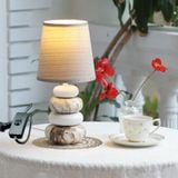  Đèn ngủ để bàn sứ cao 32cm 