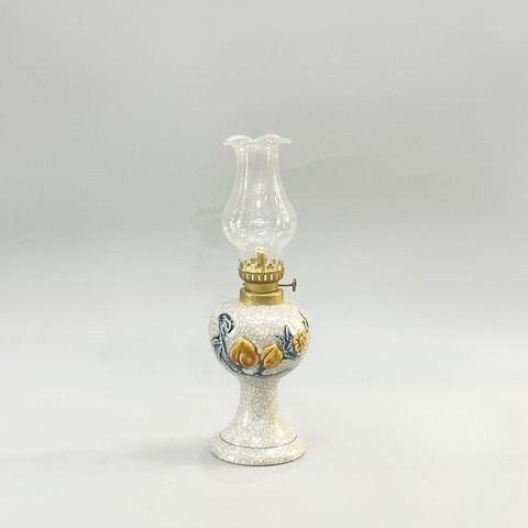  Đèn dầu đào 25cm 