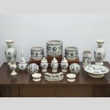  Bộ đồ thờ Bát Tràng men rạn vẽ rồng 