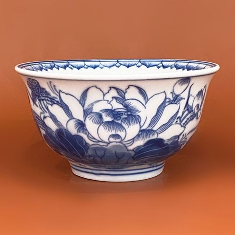  Bát thờ cúng Vạn Phúc Trường An hoa sen 