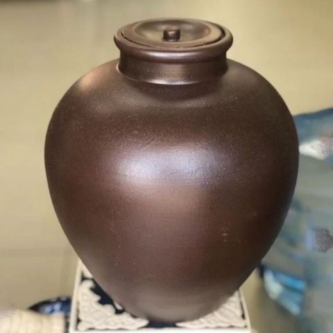  Quà tặng Bố Chum sành Bát Tràng men trơn dung tích 10 lít 