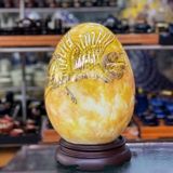  Trứng Tài Lộc Chim Phượng Vẽ Vàng 24K 25cm 