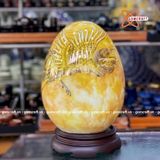  Trứng Tài Lộc Chim Phượng Vẽ Vàng 24K 25cm 