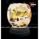  Đèn xông tinh dầu gốm Bát Tràng 500g 