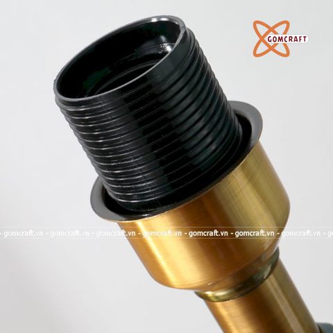  Đèn bàn gốm sứ cao cấp xanh cao 65cm 