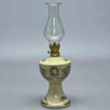  Đèn dầu gốm Chu Đậu vẽ vàng kim 20cm 