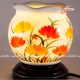  Đèn Xông Tinh Dầu Dáng Sóng Vẽ Tay 