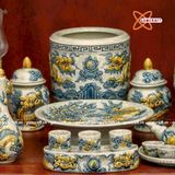  Bộ đồ thờ men rạn cho ban thờ thần tài 