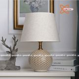 Đèn bàn trang trí bằng gốm sứ cao 52cm 