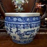  Thống tàu xưa vẽ tay 16x20cm 