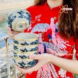  Bộ 10 bát thờ men rạn xuất xứ Bát Tràng 