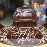  Quà tặng Bố Chum sành vẽ Cảnh Phố Cổ dung tích 10 lít 
