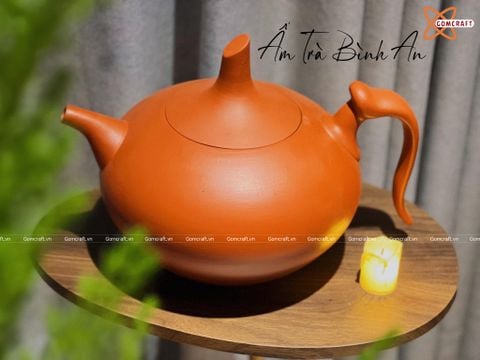  Ấm tử sa Bát Tràng Bình An dung tích 250ml 