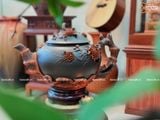  Ấm Tích Bát Tràng Bình An cao cấp đắp nổi cao 28 cm 