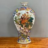  Mai Bình Tích Lộc nhị cảnh vẽ vàng cao 36 cm | Quà Tặng Khai Trương Mai Bình Tích Lộc Bát Tràng 