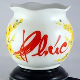  Đèn Xông Tinh Dầu Dáng Sóng Chữ Phúc Hoa Mai 