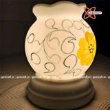  Đèn xông tinh dầu gốm Bát Tràng - Hoa Vàng 