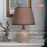  Đèn bàn trang trí bằng gốm sứ cao 52cm 