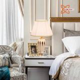  Đèn bàn gốm sứ cao cấp cao 63cm 