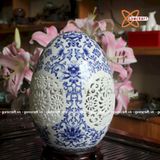  Trứng tài lộc phong thủy 24cm 
