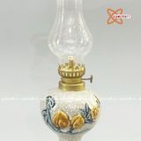  Đèn dầu đào 25cm 