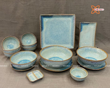  Quà Tặng Doanh Nghiệp bát sứ | Bát Sứ Bát Tràng Bộ Đồ Ăn men xanh ngọc 20 vật phẩm 