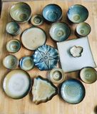  Quà Tặng Doanh Nghiệp bát sứ | Bát Sứ Bát Tràng Bộ Đồ Ăn men hoả biến ngọc trai 22 vật phẩm 