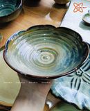  Quà Tặng Doanh Nghiệp bát sứ | Bát Sứ Bát Tràng Bộ Đồ Ăn men hoả biến ngọc trai 22 vật phẩm 