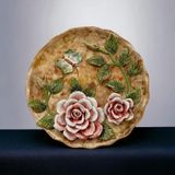  Đĩa cảnh phong thuỷ Vườn Xuân đắp nổi đường kính 30 cm | Quà Tặng Khai Trương Đĩa Cảnh Phong Thuỷ 