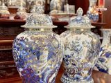  Quà Tặng Cao Cấp | Chóe Bát Tràng Công Danh Phú Quý 20 lít vẽ vàng 