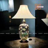  Đèn ngủ để bàn hoạ tiết ngàn hoa cao 68 cm 