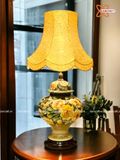  Đèn ngủ để bàn hoạ tiết ngàn hoa cao 68 cm 